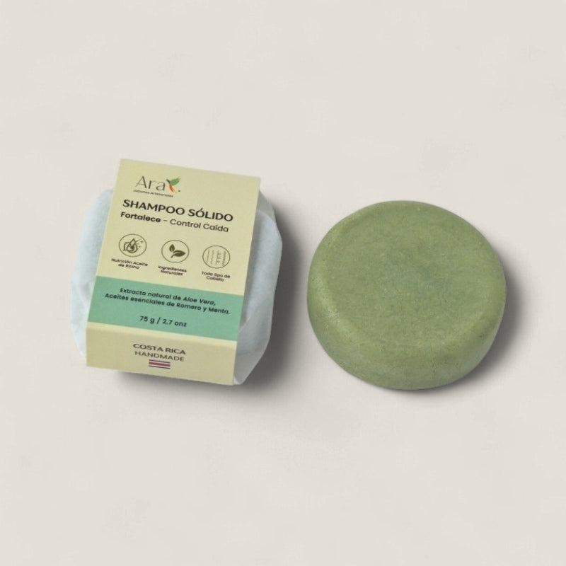 Shampoo sólido Control Caída | Fortalece Romero