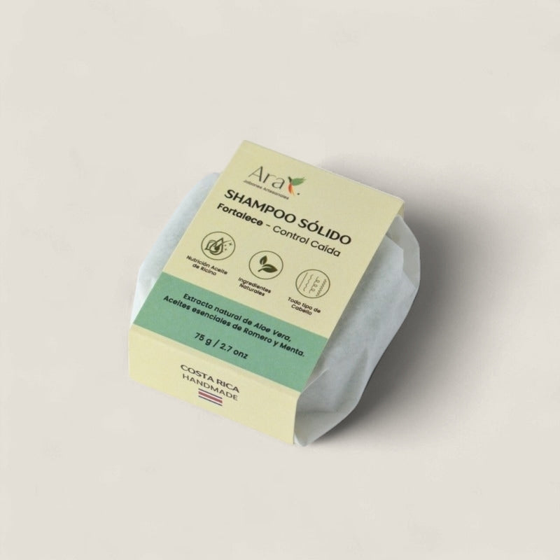 Shampoo sólido Control Caída | Fortalece Romero