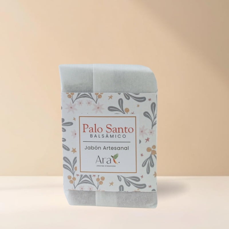 Jabón Artesanal Navideño | Palo Santo & Balsámico