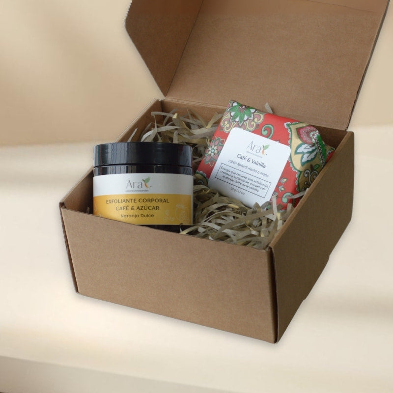Kit Cuidado de la Piel | Jabón artesanal y Exfoliante corporal | Regalos para Mama Costa Rica
