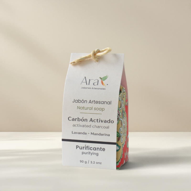 Jabón Artesanal de Carbón Activado