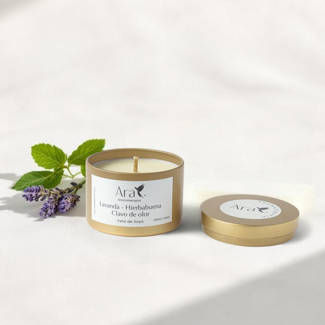 velas aromaterapia | Ara Jabones