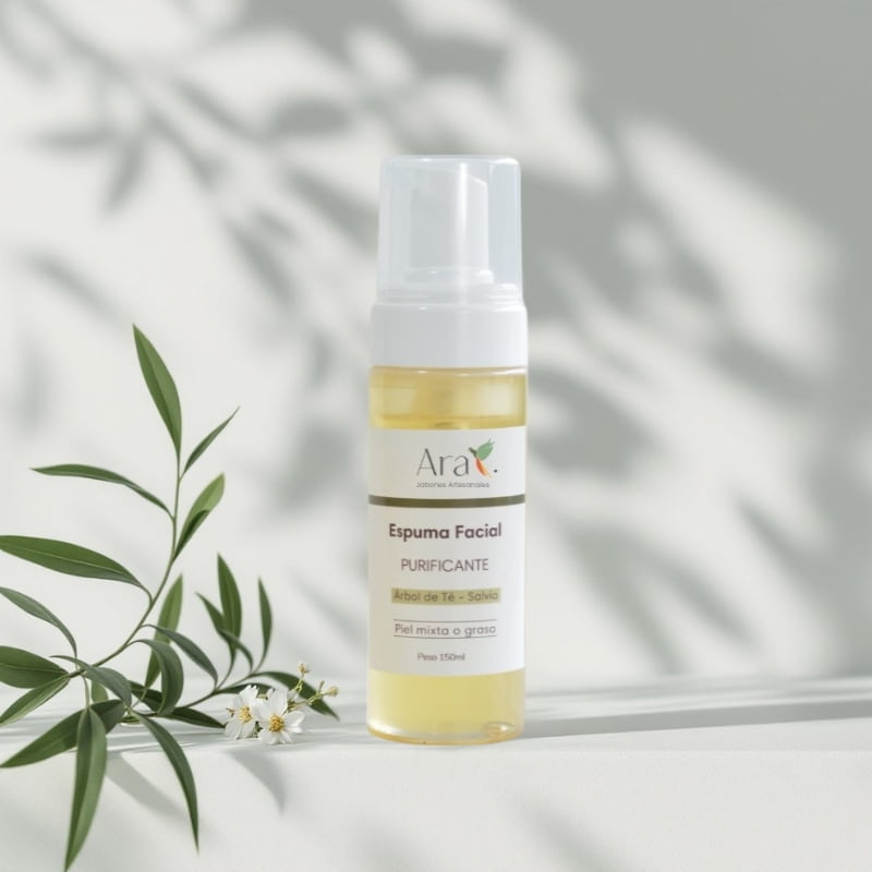 Espuma Facial Piel Grasa | Ara Jabones