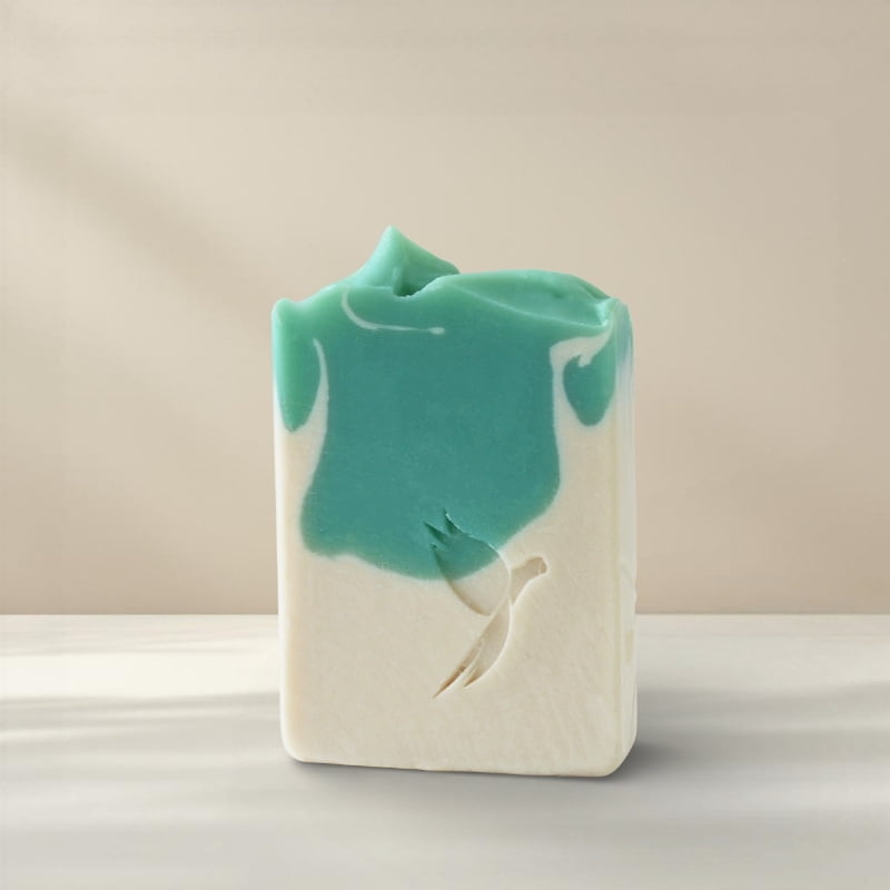 Jabón Artesanal de Sábila y Hierbabuena - Ara Jabones