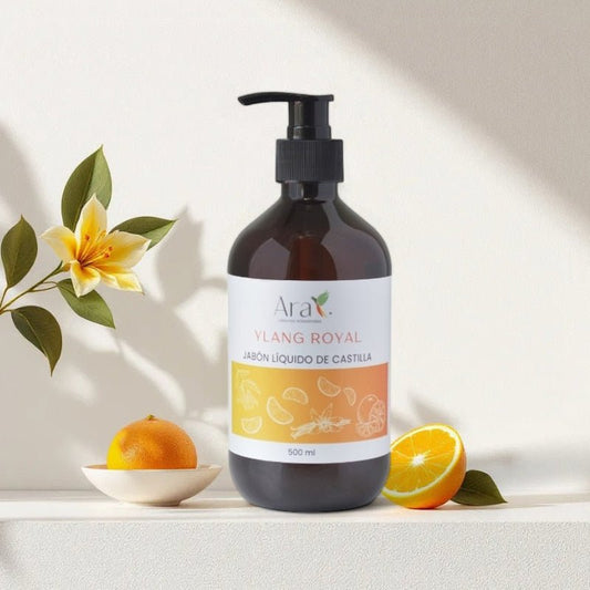 Jabón Líquido de Castilla | Ylang Royal - Ara Jabones