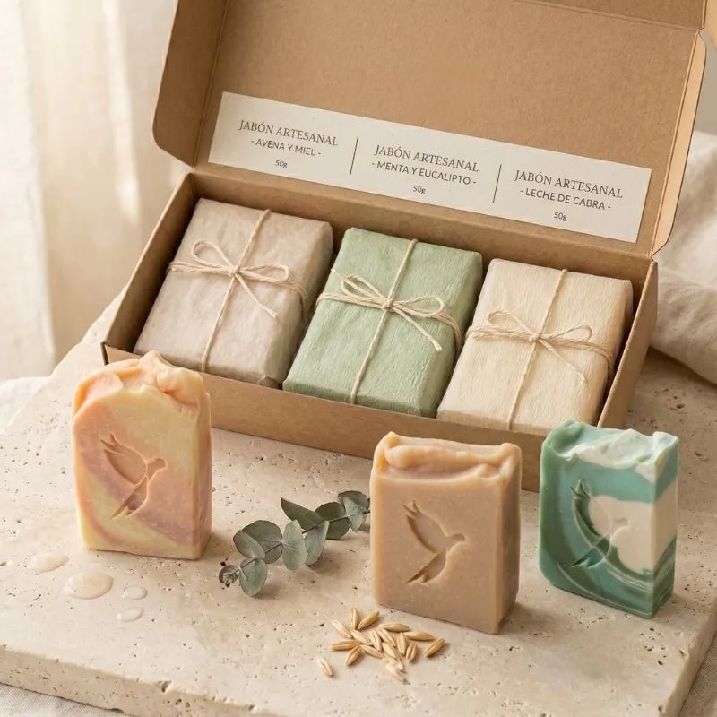 Kit Caricia Artesanal | Dia de la Madre Regalos Personalizados - Ara Jabones