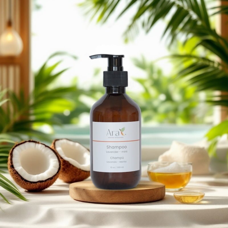 Shampoo Líquido 300ml | Hotel shampoo | 12 unidades - Ara Jabones