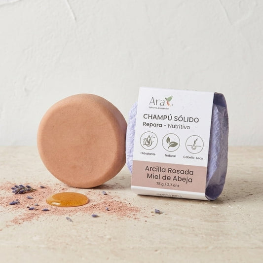 Shampoo Sólido de Lavanda | Repara - Ara Jabones