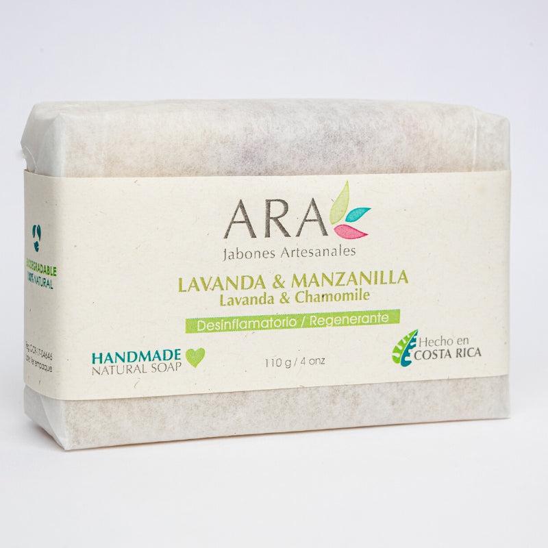 Jabón artesanal de Lavanda y Manzanilla