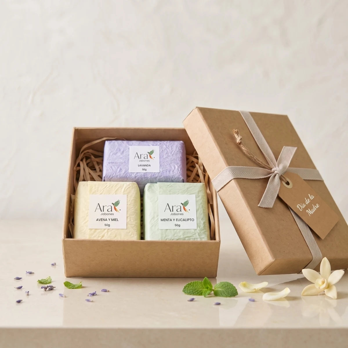 Caja Jabones Artesanales | Día de la Madre Regalos Personalizados