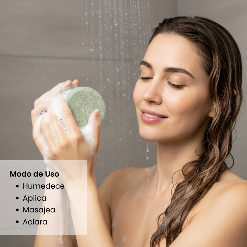 Shampoo sólido Control Caída | Fortalece Romero
