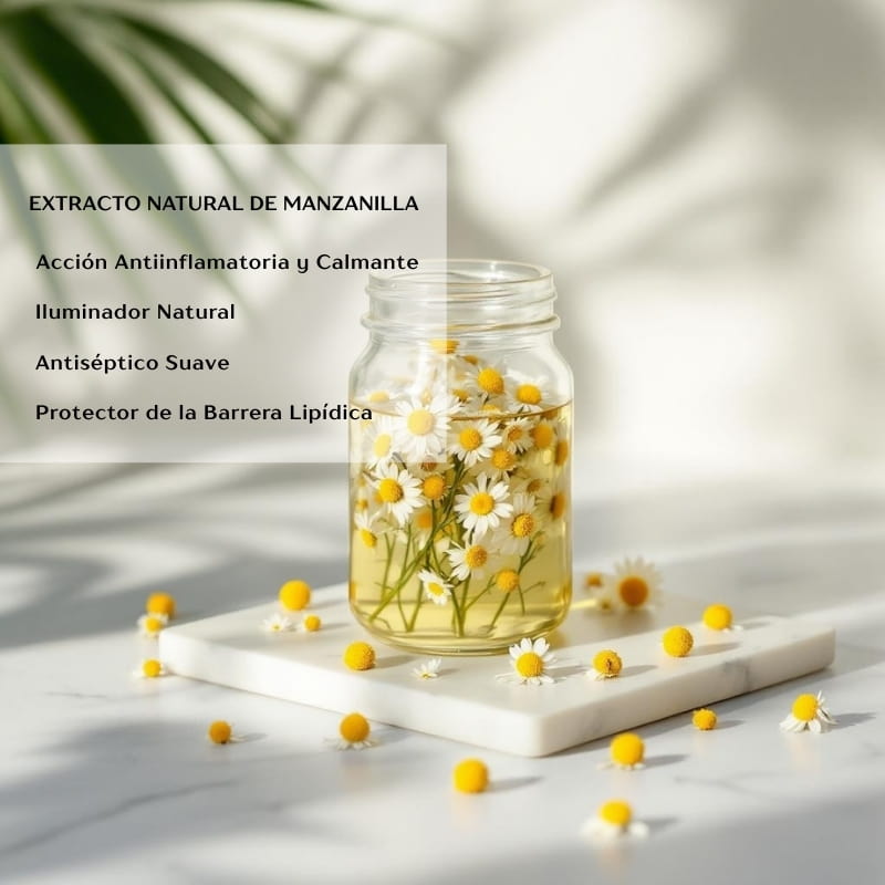 Shampoo en Barra de Manzanilla |Aclarante Natural y Brillo Radiante