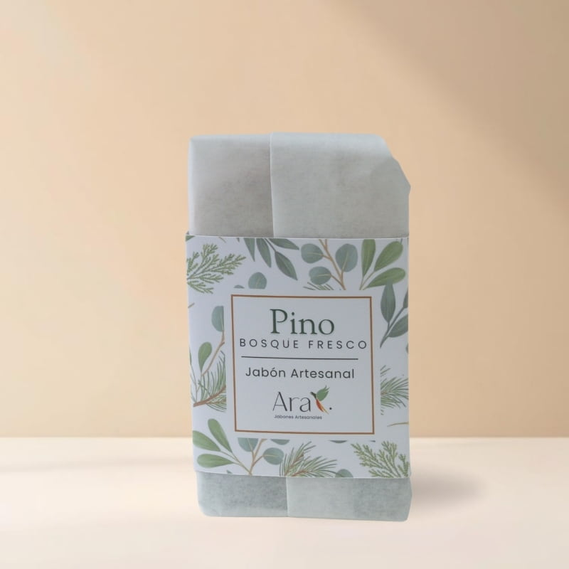 Jabón Artesanal Navideño | Pino & Bosque Fresco