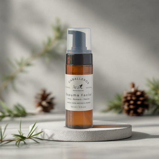 Espuma de Facial | Afeitado  100% Natural | Pino Romero Menta