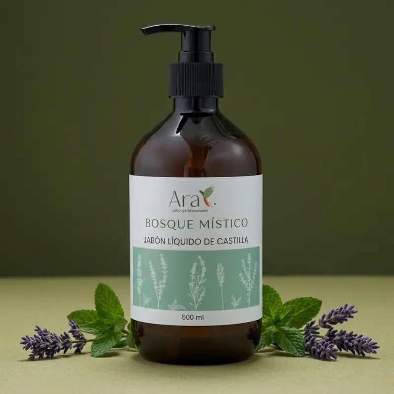 Jabón Líquido de Castilla | Bosque Místico | 500ml