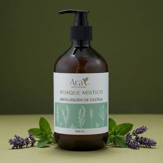 Jabón Líquido de Castilla | Bosque Místico | 500ml
