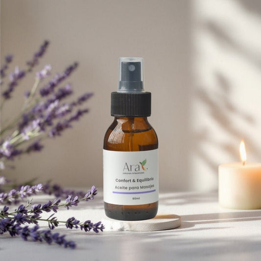 Aceite para Masajes | Confort y Equilibrio - Ara Jabones