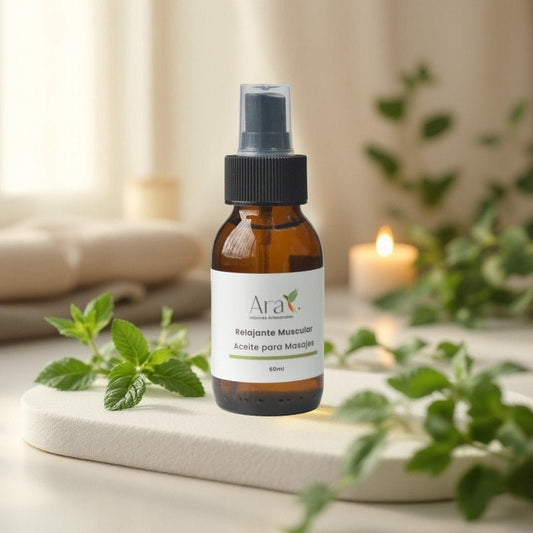 Aceite para Masajes | Relajante Muscular - Ara Jabones