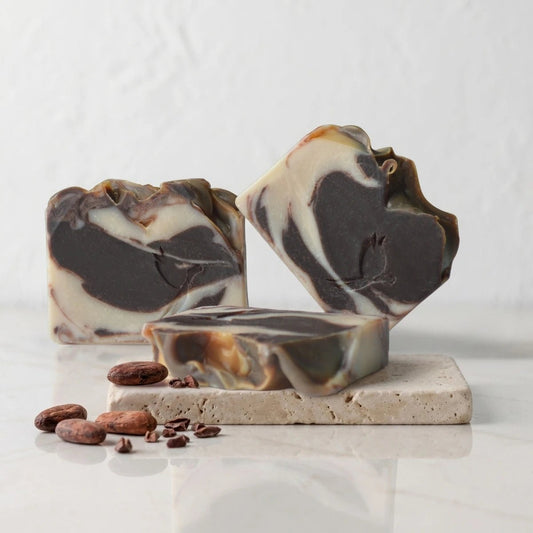 Jabón Artesanal de Cacao & Maracuyá - Ara Jabones