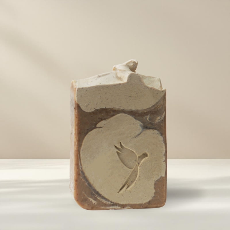 Jabón Artesanal de Café y Vainilla - Ara Jabones