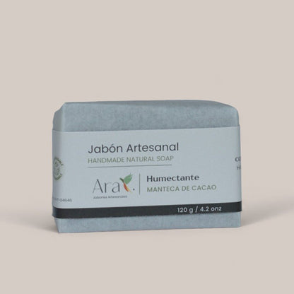 Jabón Artesanal de Manteca de Cacao | Piel Seca - Ara Jabones