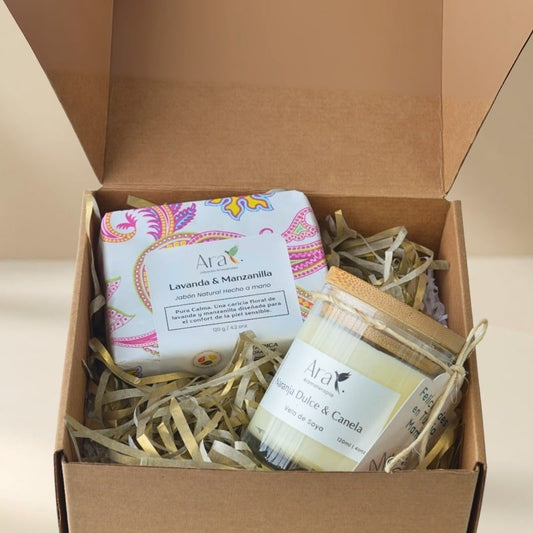 Jabón artesanal y Vela aromática | Regalo Día de la Madre Costa Rica - Ara Jabones