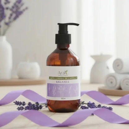 Jabón Castilla líquido de 300ml | Regalos Día de la Mujer Empresas - Ara Jabones