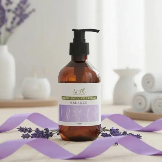 Jabón Castilla líquido de 300ml | Regalos Día de la Mujer Empresas - Ara Jabones
