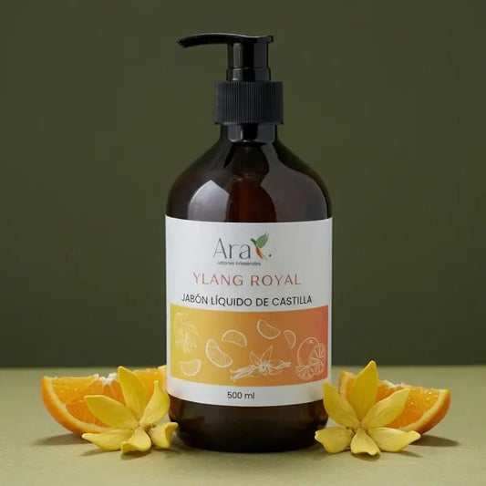 Jabón Líquido de Castilla | Ylang Royal 500ml - Ara Jabones