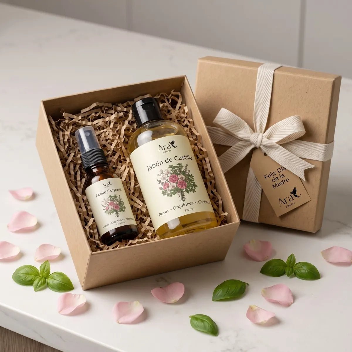 Kit Corporal Pureza & Relax | Regalos Corporativos Mamá - Ara Jabones
