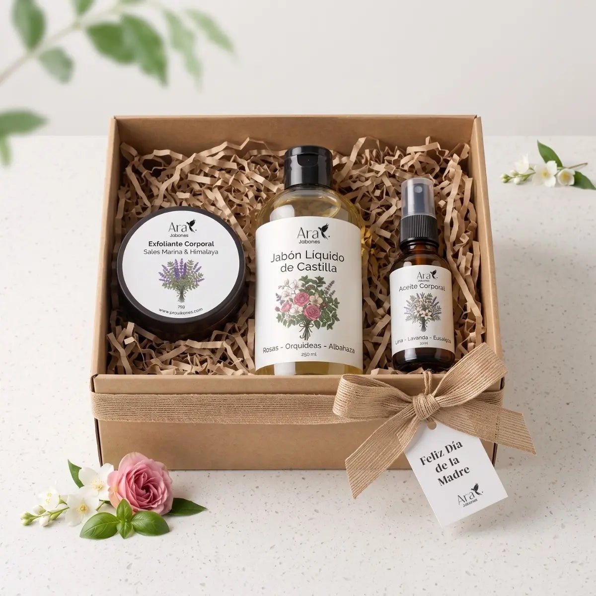 Kit Corporal Renovación Spa| Regalos Día de la Madre - Ara Jabones