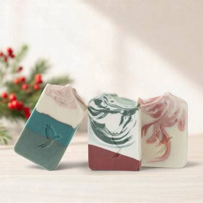 Kit de 3 Jabones Artesanales | Jabones Artesanales Navideños - Ara Jabones