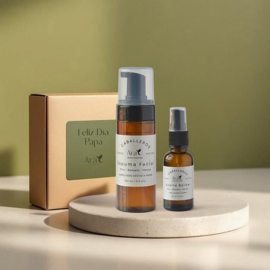 Kit Esencial de Barba y Cabello | De los Mejores Kits Día del Padre Corporativos - Ara Jabones