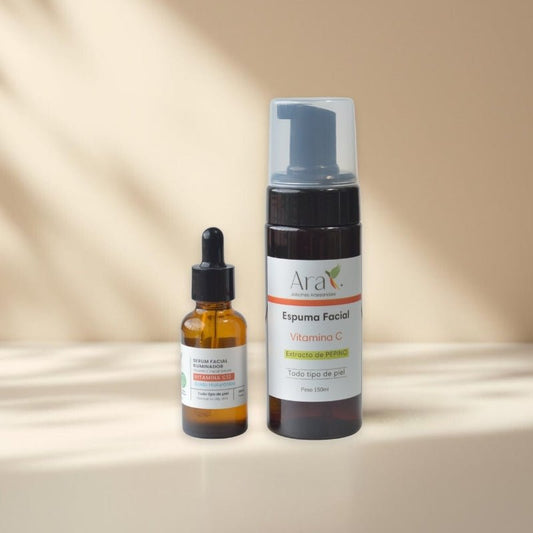 Kit Facial Vitamina C | Regalos para Mamá Día de la Madre - Ara Jabones