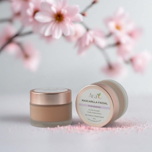 Mascarilla Facial Piel Sensible | Hidratante - Ara Jabones