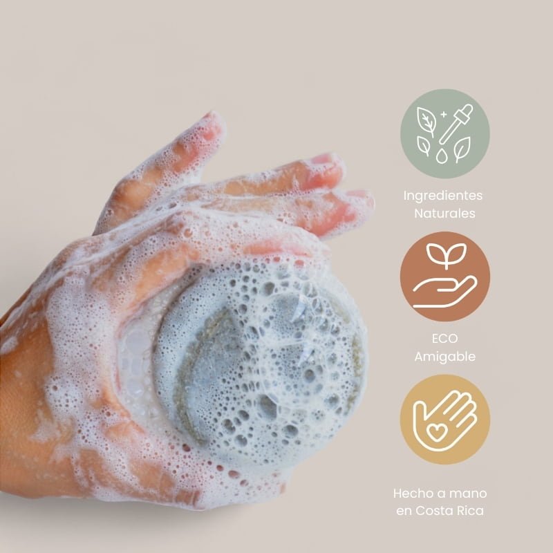 Shampoo Anticaspa en Barra | Revitaliza - Ara Jabones