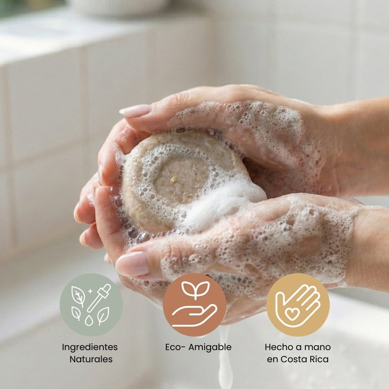 Shampoo en Barra Purifica | Cabello Graso - Ara Jabones